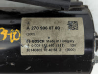 2014-2019 Mercedes-Benz Cla250 Car Starter Motor Solenoid OEM P/N:A 270 906 07 00 Fits OEM Used Auto Parts - Oemusedautopart