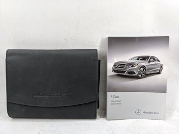 2016 Mercedes-Benz E250 Owners Manual Book Guide P/N:2125847800 OEM Used Auto Parts - Oemusedautoparts1.com