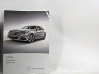 2016 Mercedes-Benz E250 Owners Manual Book Guide P/N:2125847800 OEM Used Auto Parts - Oemusedautoparts1.com