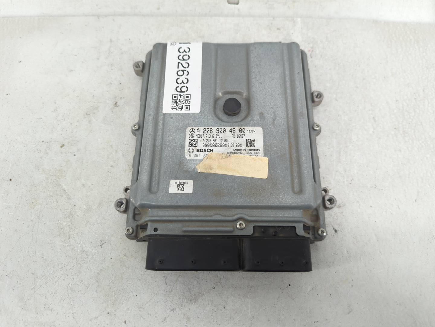 2016 Mercedes-Benz E350 PCM Engine Control Computer ECU ECM PCU OEM P/N:A 276 901 12 00 A 276 900 46 00 Fits OEM Used Auto P