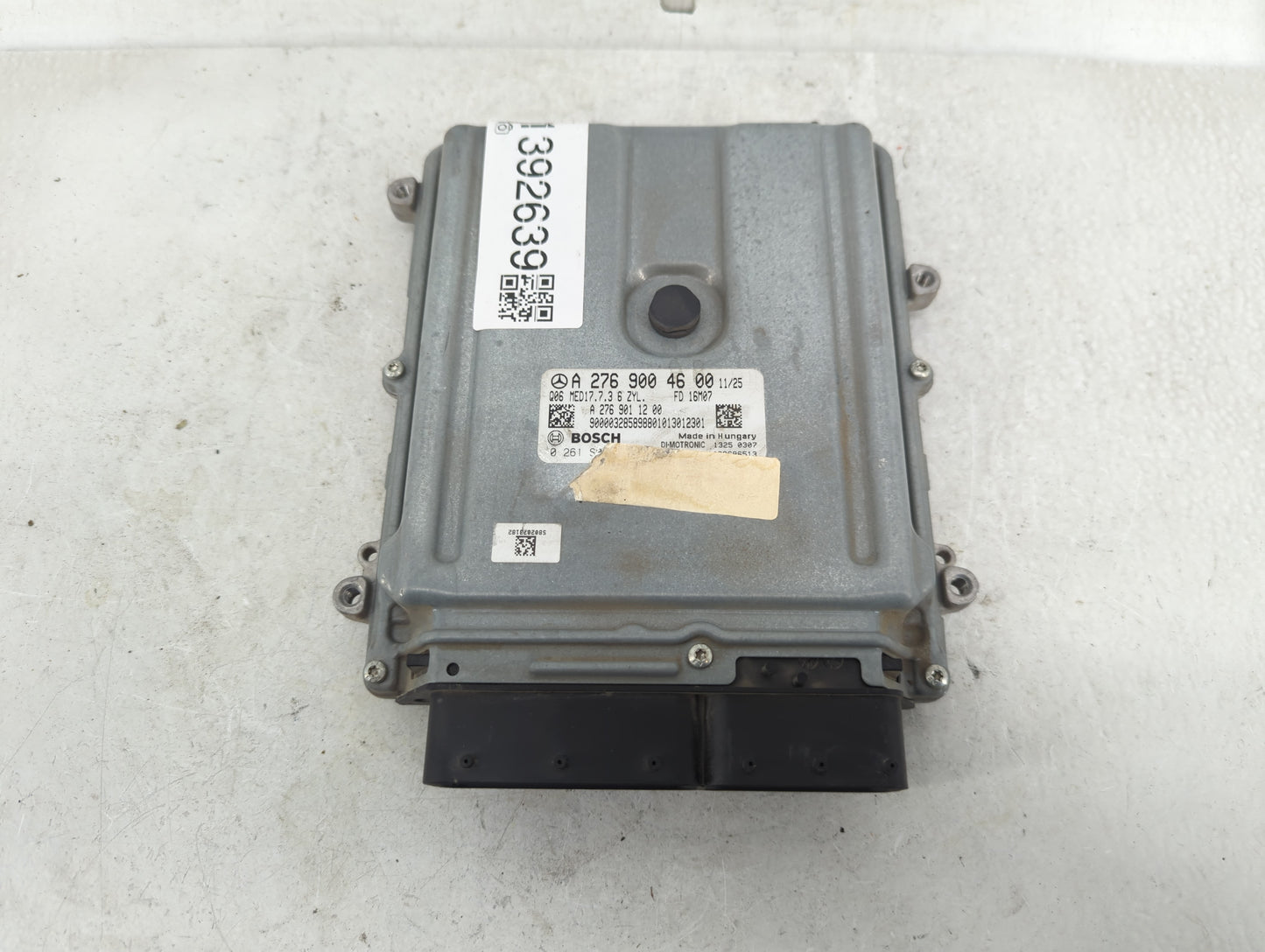 2016 Mercedes-Benz E350 PCM Engine Control Computer ECU ECM PCU OEM P/N:A 276 901 12 00 A 276 900 46 00 Fits OEM Used Auto P