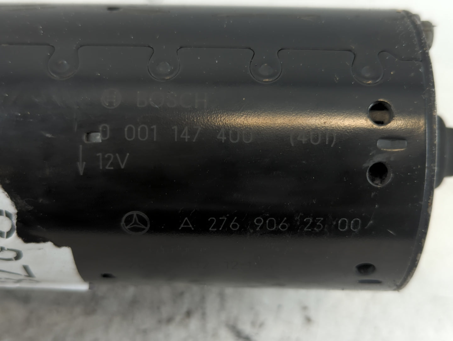 2016 Mercedes-Benz E350 Car Starter Motor Solenoid OEM P/N:0 001 147 400 Fits Fits 2013 2014 2015 2017 2018 2019 OEM Used Au