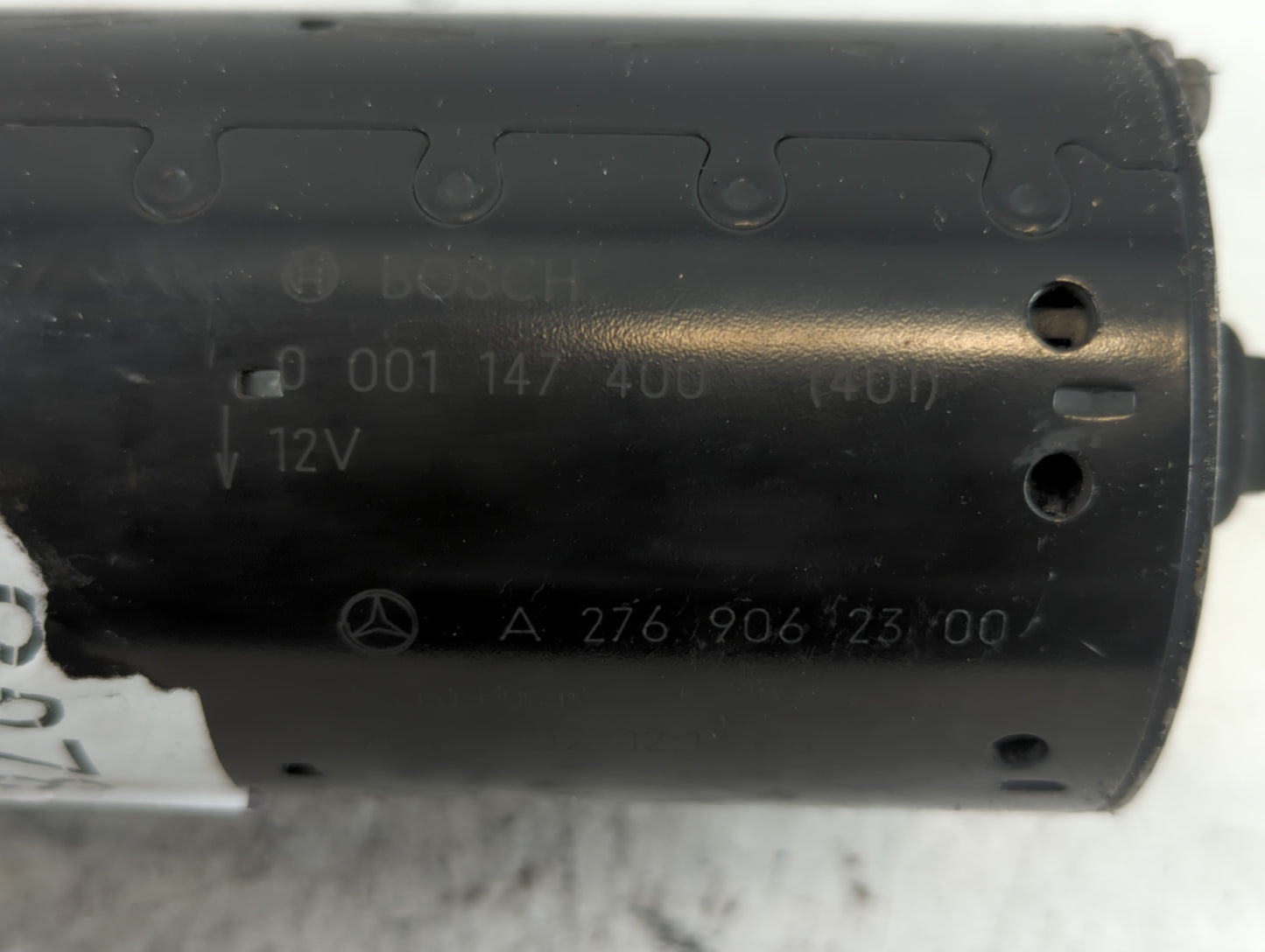 2016 Mercedes-Benz E350 Car Starter Motor Solenoid OEM P/N:0 001 147 400 Fits Fits 2013 2014 2015 2017 2018 2019 OEM Used Au