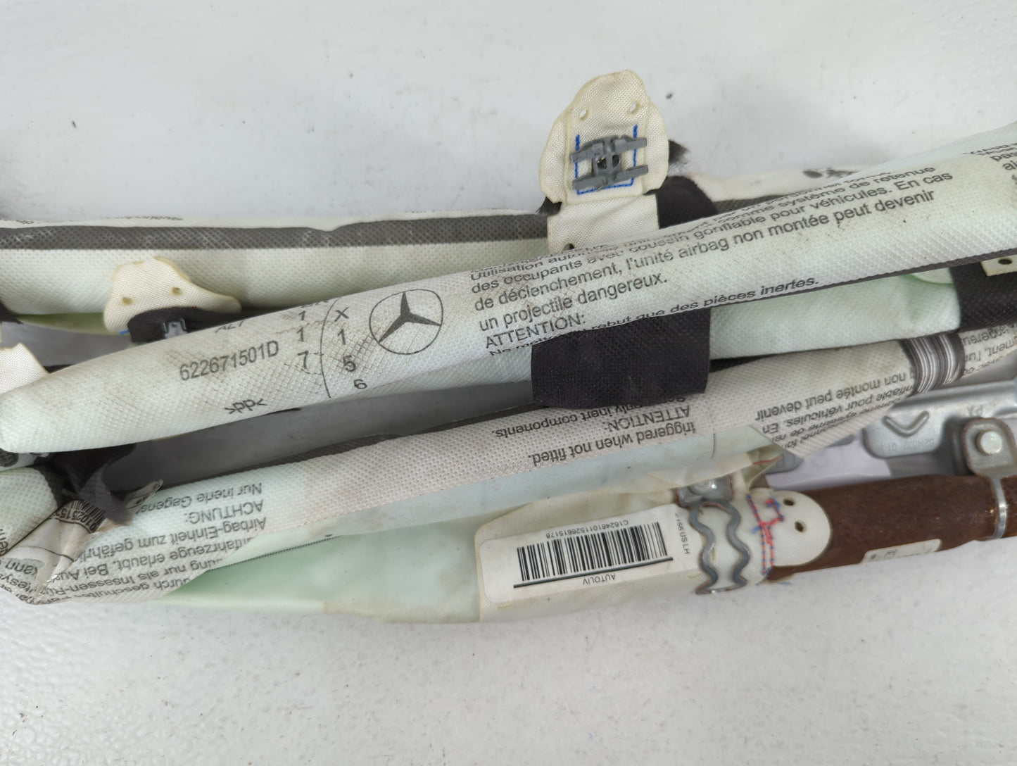 2016 Mercedes-Benz Gl320 Air Bag Driver Left Steering Wheel Mounted P/N:C162481011526615178 Fits Fits 2015 2017 2018 2019 20