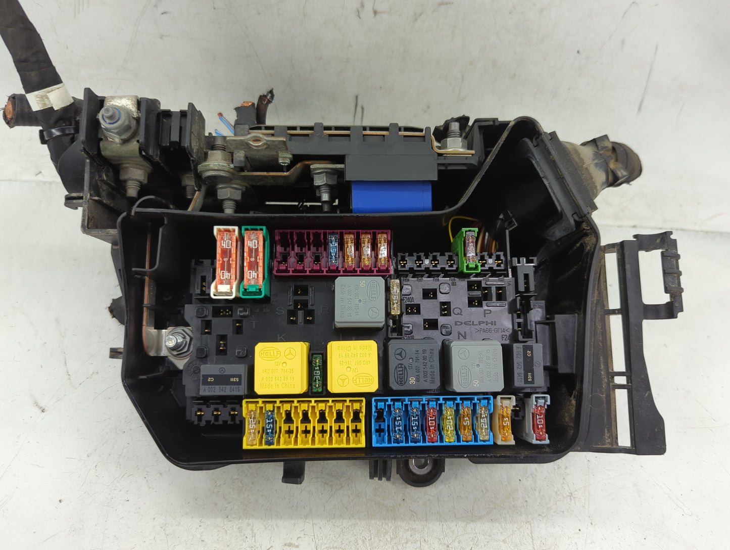 2015-2017 Mercedes-Benz Gla250 Fusebox Fuse Box Panel Relay Module P/N:A2465400182 Fits Fits 2015 2016 2017 OEM Used Auto Pa