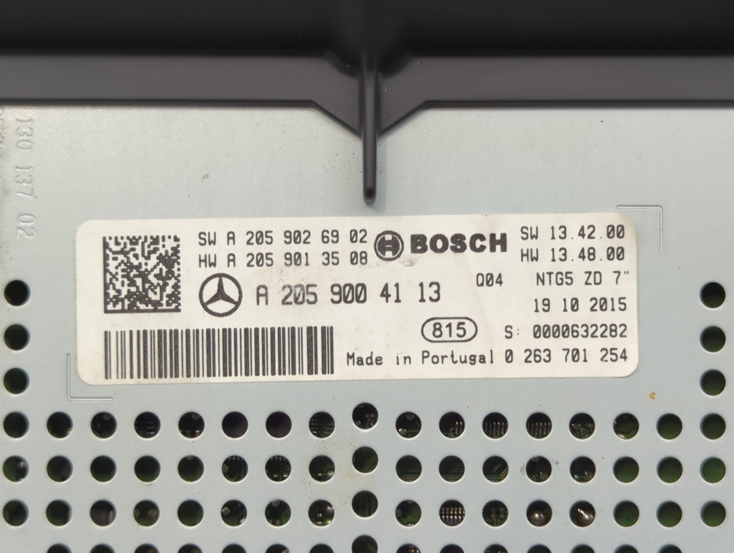 2016 Mercedes-benz Glc300 Information Display Screen - Oemusedautoparts1.com