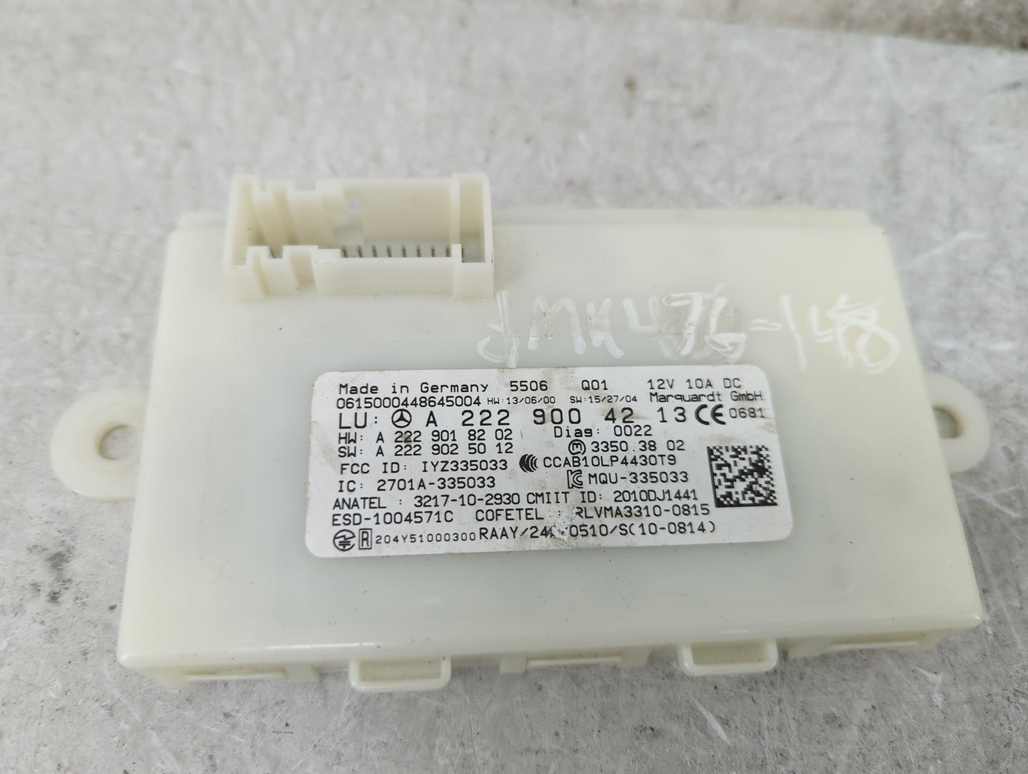 2016-2019 Mercedes-benz Glc300 Locking Control Module - Oemusedautoparts1.com