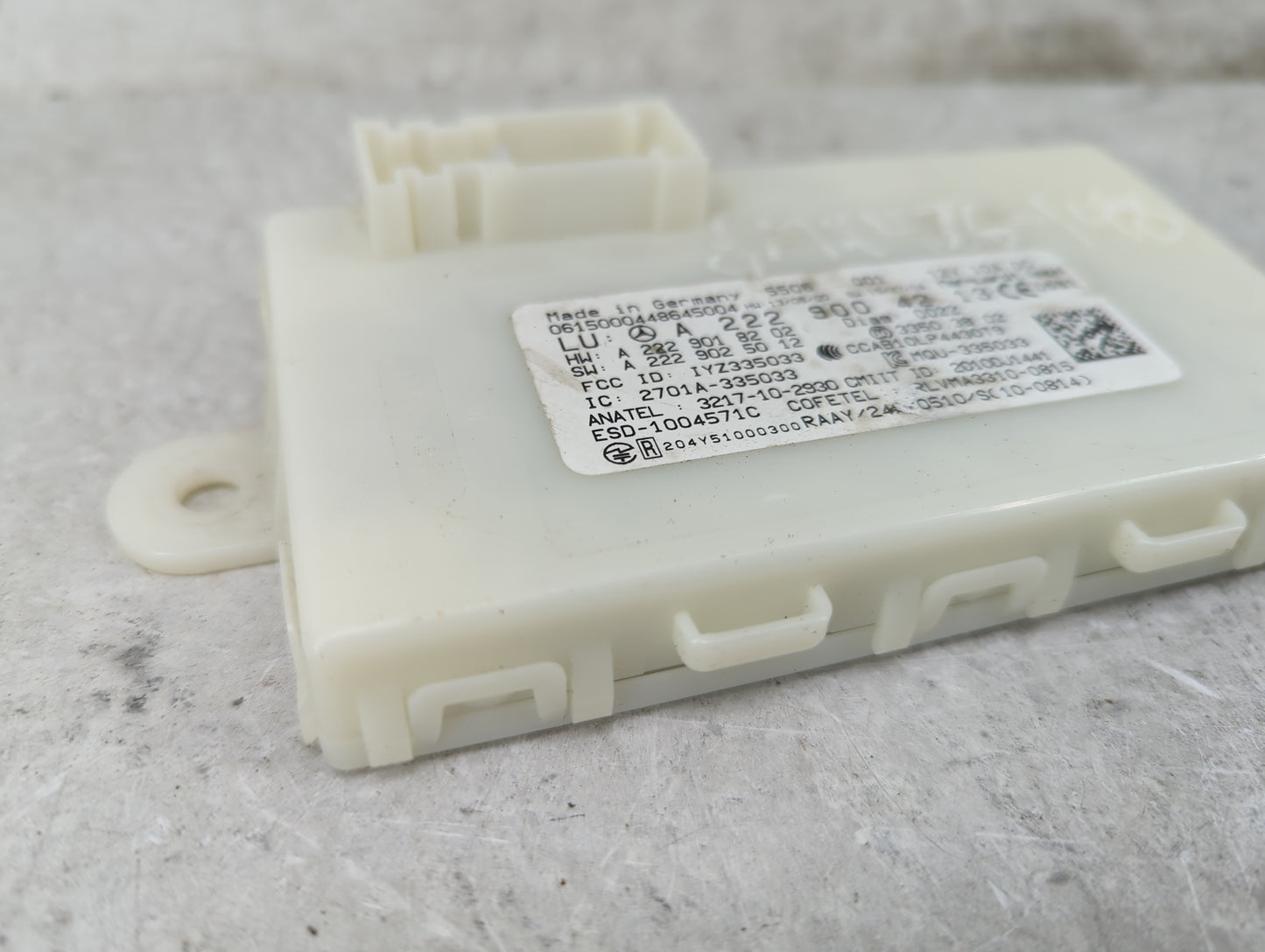 2016-2019 Mercedes-benz Glc300 Locking Control Module - Oemusedautoparts1.com