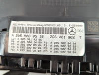 2016-2017 Mercedes-Benz Glc300 Instrument Cluster Speedometer Gauges P/N:A 205 900 05 18 Fits Fits 2016 2017 OEM Used Auto P