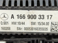 2016-2017 Mercedes-Benz Gle350 Climate Control Module Temperature AC/Heater Replacement P/N:1669003317 Fits OEM Used Auto Pa