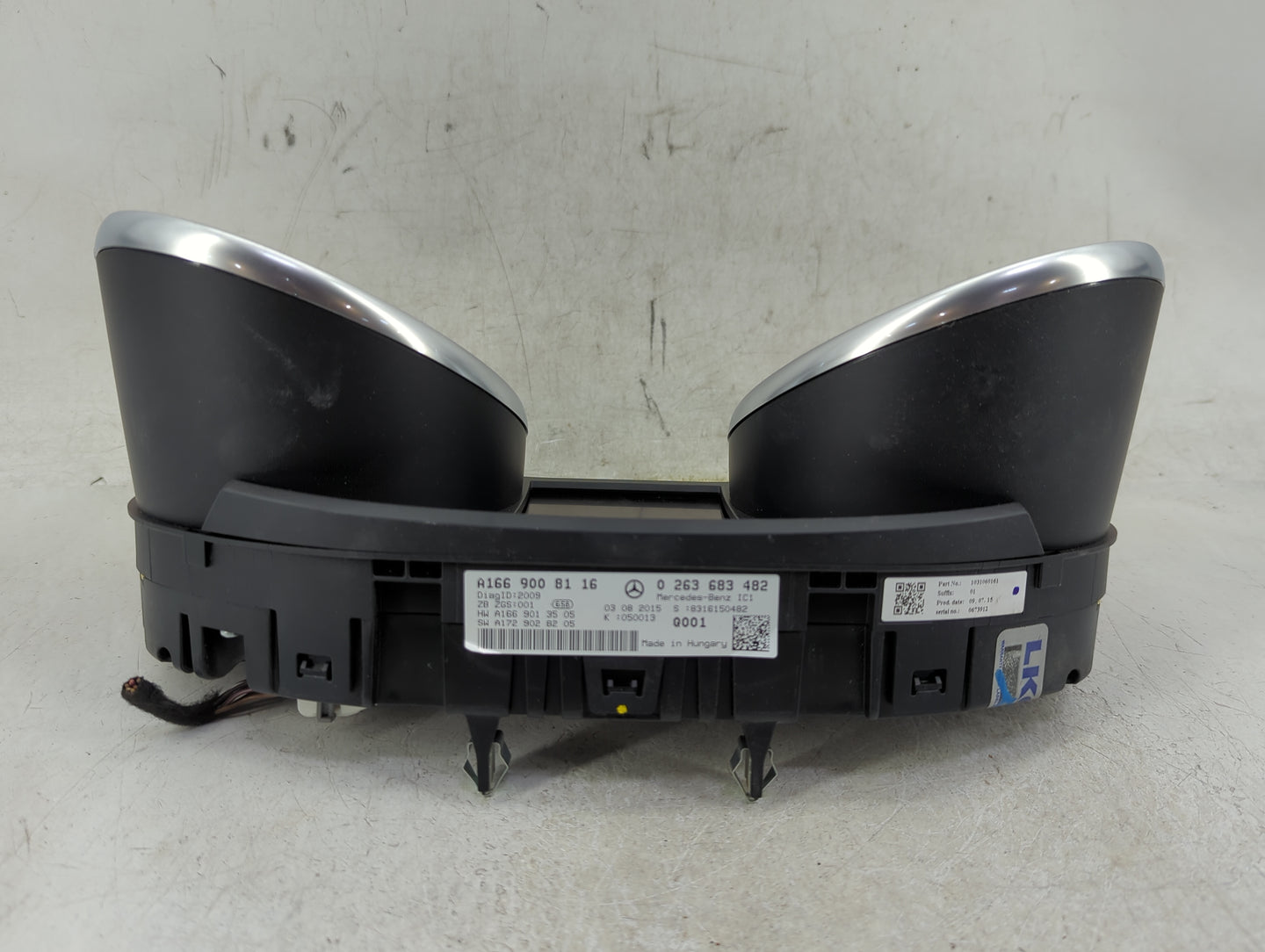 2016 Mercedes-Benz Gle350 Instrument Cluster Speedometer Gauges P/N:1669008116 Fits Fits 2017 OEM Used Auto Parts - Oemuseda