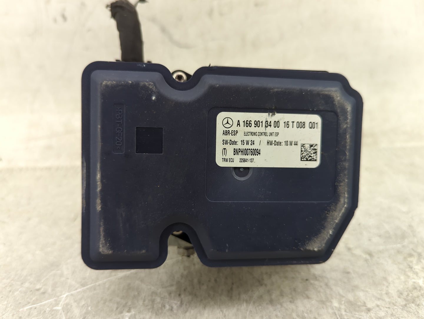 2016 Mercedes-Benz Gle350 ABS Pump Control Module Replacement P/N:A1669013400 225841-137, BNPHI00760094 Fits OEM Used Auto P