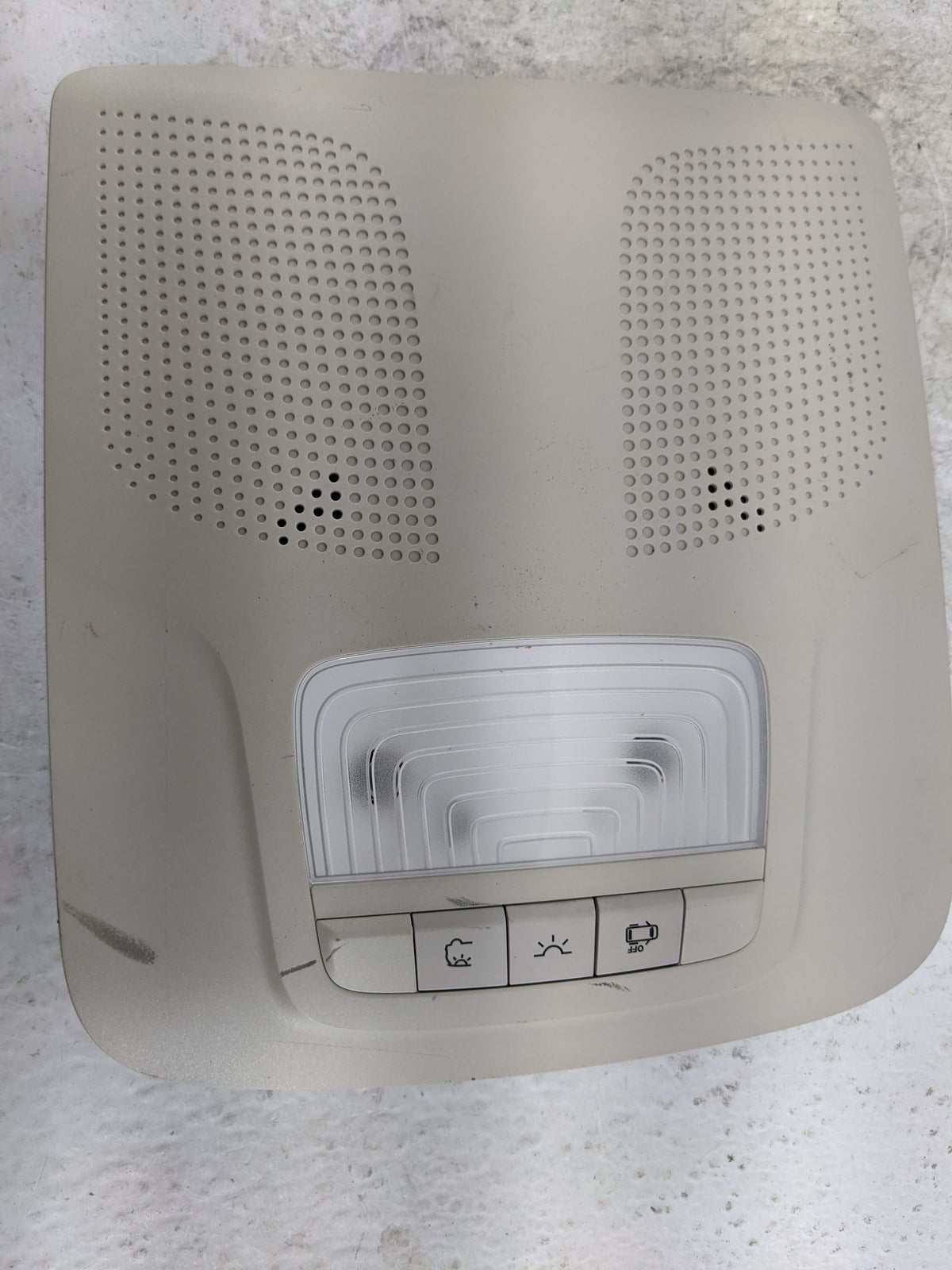 2016-2021 Mercedes-benz Metris Overhead Roof Console Beige - Oemusedautoparts1.com