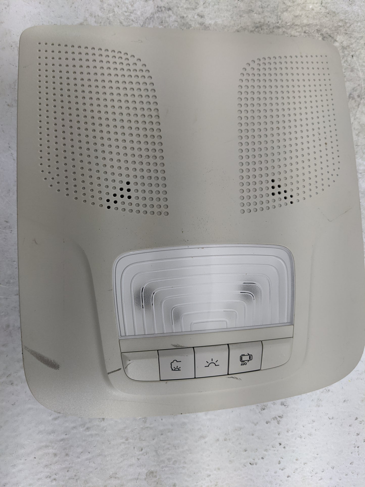 2016-2021 Mercedes-benz Metris Overhead Roof Console Beige - Oemusedautoparts1.com