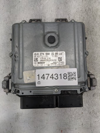compare product 2016 Mercedes Cclass PCM Engine Control Computer ECU ECM PCU OEM P/N:A2749001600 0261S09815, A2749011600 Fits Fits 2015 OEM Used Auto Parts