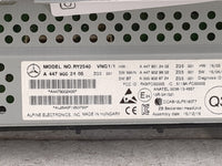 2016 Mercedes Metris Radio AM FM Cd Player Receiver Replacement P/N:RY2540 A4479002405, A4479012402 Fits Fits 2017 2018 2019
