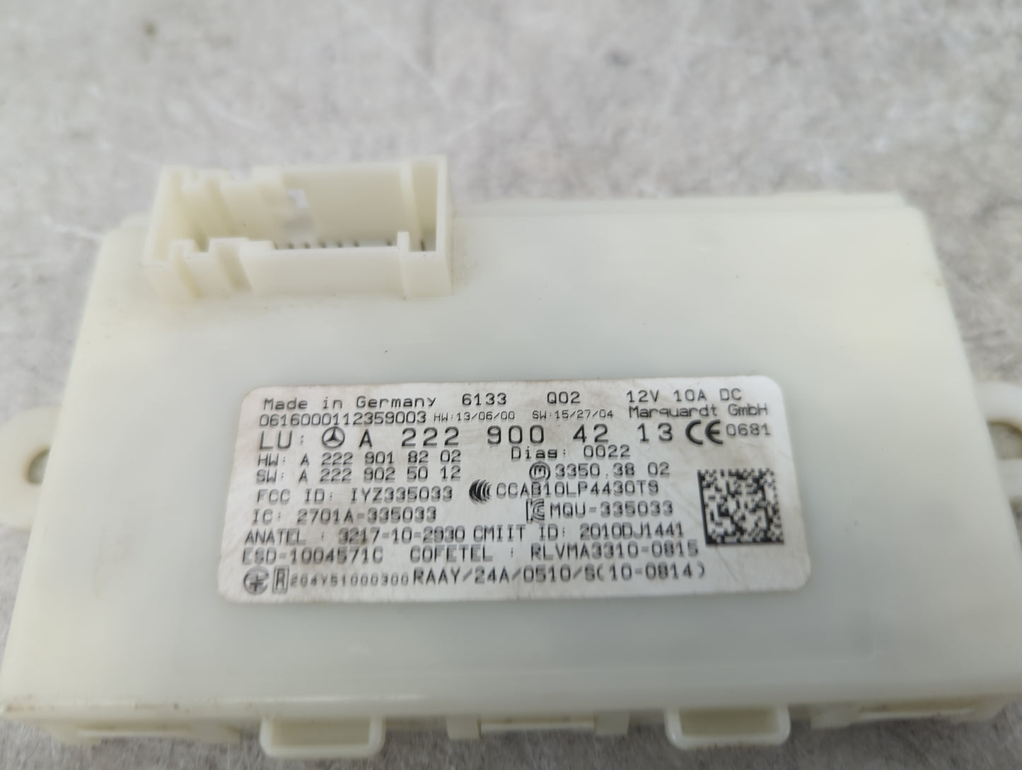 Mercedes S-class Locking Control Module - Oemusedautoparts1.com