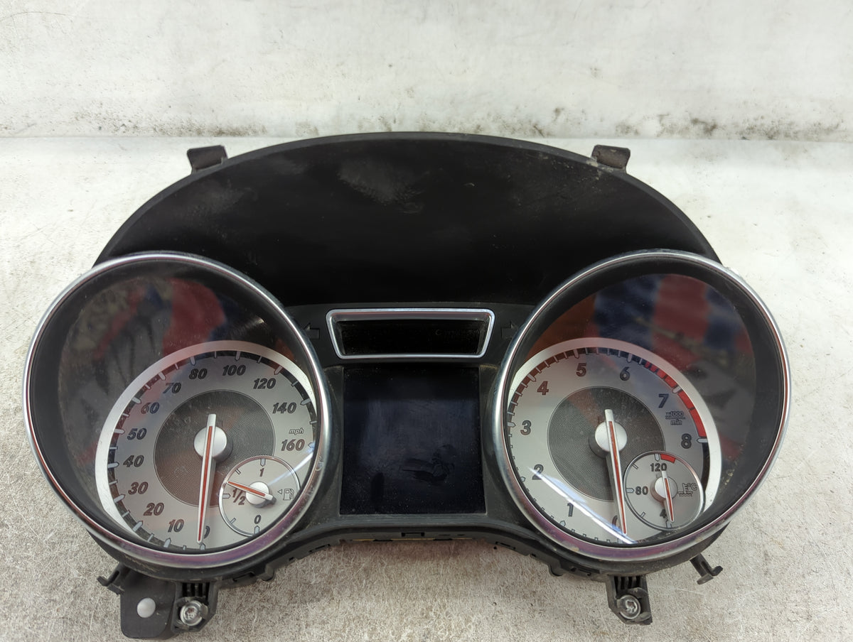 2016 Mercedes Benz Gla250 Instrument Cluster Speedometer Gauges P/N:0263698230 1030052181 Miles: Fits OEM Used Auto Parts - 