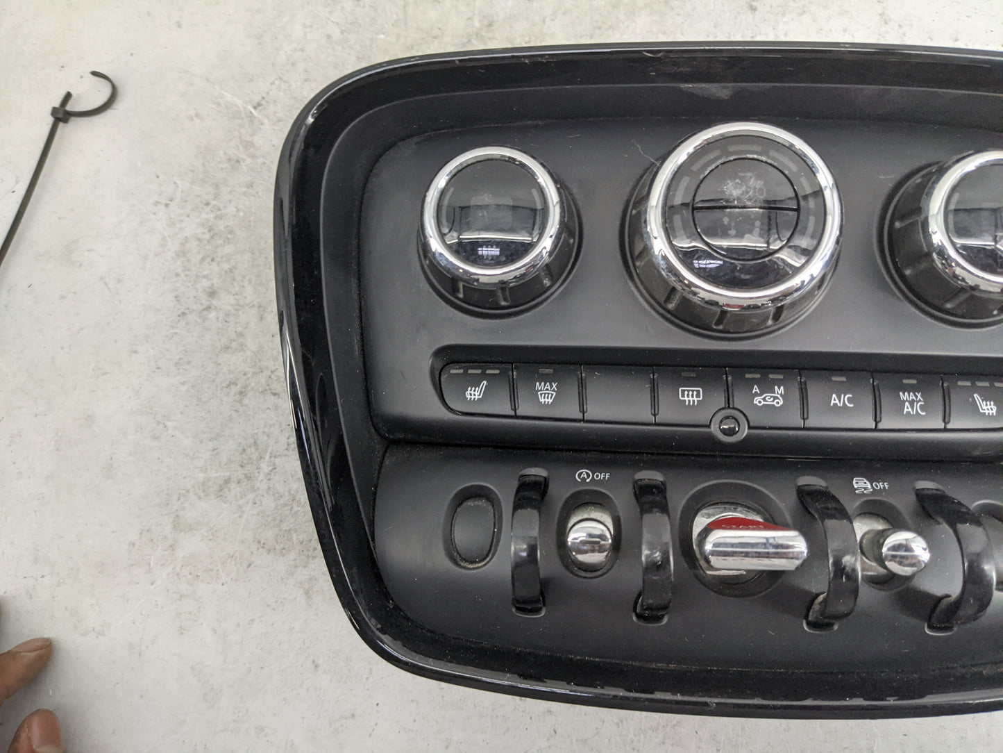 2016 Mini Clubman Climate Control Module Temperature AC/Heater Replacement P/N:9318941-02 5HB 012 387-01 Fits Fits 2017 2018
