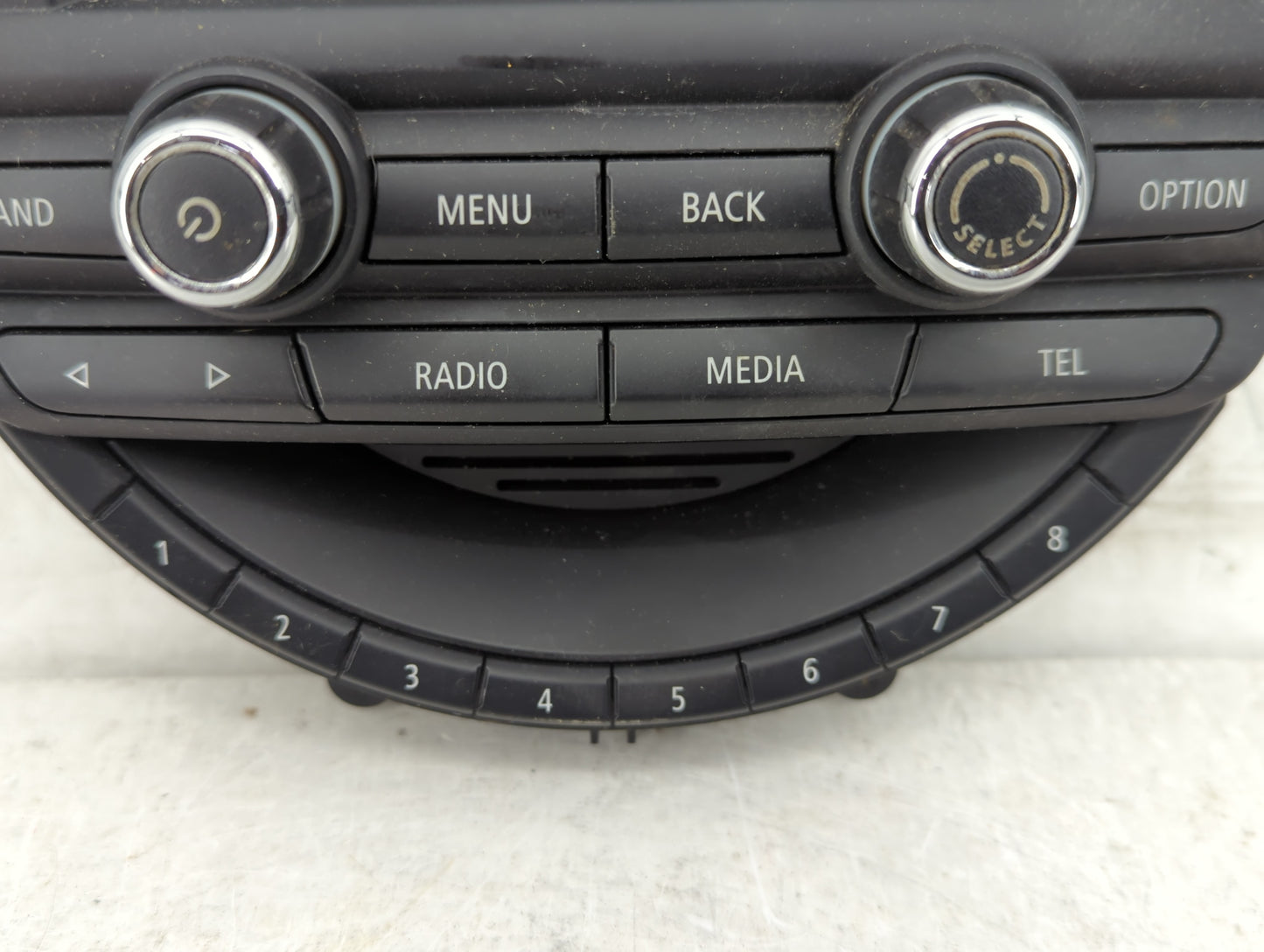 2016-2018 Mini Cooper Radio AM FM Cd Player Receiver Replacement Fits Fits 2016 2017 2018 OEM Used Auto Parts - Oemusedautop
