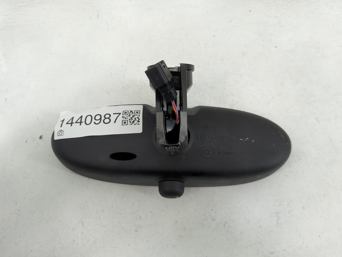 2016-2019 Mini Cooper Interior Rear View Mirror Replacement OEM P/N:A046412 E1010784 Fits Fits 2016 2017 2018 2019 OEM Used 