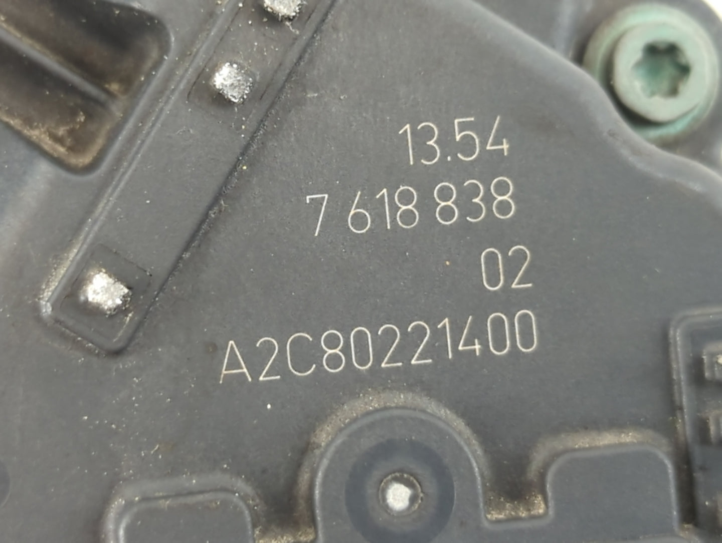 2016-2019 Mini Cooper Throttle Body P/N:A2C80221400 Fits Fits 2014 2015 2016 2017 2018 2019 OEM Used Auto Parts - Oemusedaut