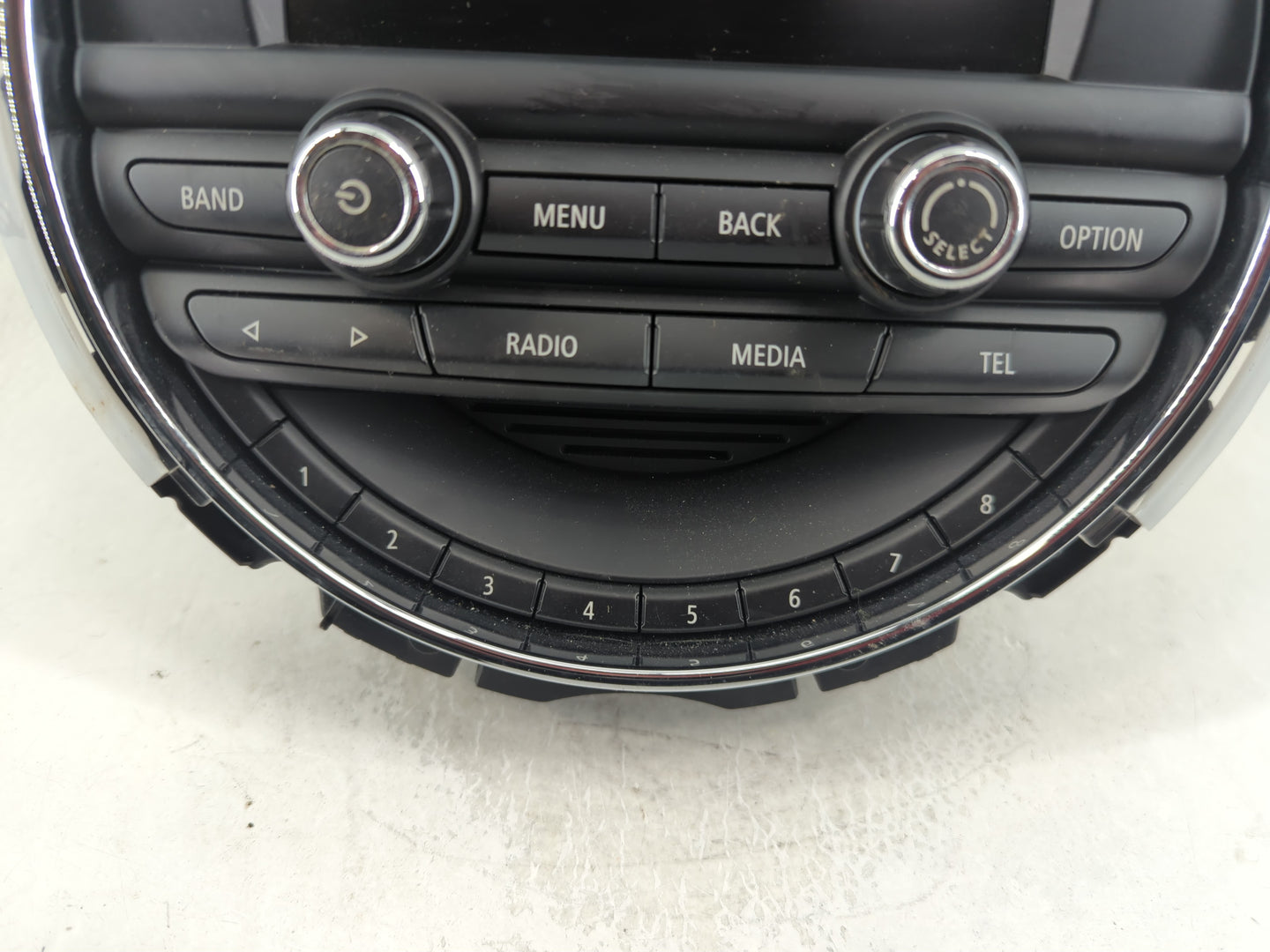 2016-2018 Mini Cooper Radio AM FM Cd Player Receiver Replacement P/N:6818047 Fits Fits 2016 2017 2018 OEM Used Auto Parts - 