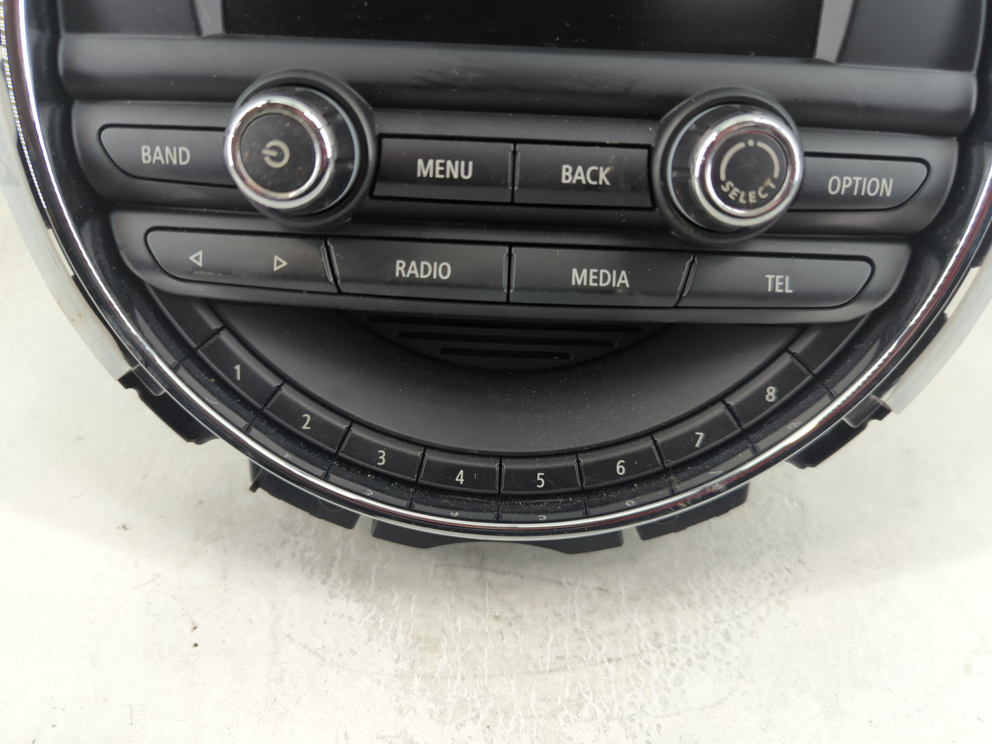 2016-2018 Mini Cooper Radio AM FM Cd Player Receiver Replacement P/N:6818047 Fits Fits 2016 2017 2018 OEM Used Auto Parts - 