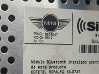 2016-2018 Mini Cooper Radio AM FM Cd Player Receiver Replacement P/N:6818047 Fits Fits 2016 2017 2018 OEM Used Auto Parts - 
