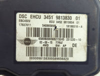 2014-2016 Mini Cooper Countryman ABS Pump Control Module Replacement P/N:54086589B 9813830 01, 3451 Fits Fits 2014 2015 2016