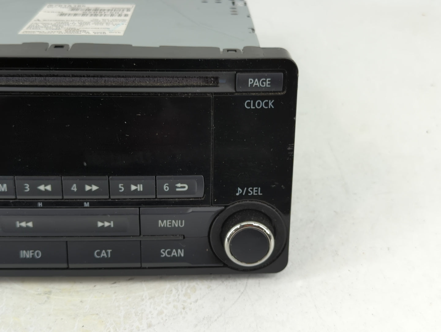2015-2017 Mitsubishi Lancer Radio AM FM Cd Player Receiver Replacement P/N:5Z08P507 8701A185 Fits Fits 2015 2016 2017 OEM Us