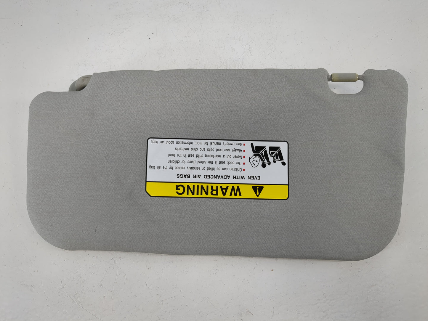 2007-2017 Mitsubishi Lancer Sun Visor Shade Replacement Passenger Right Mirror Fits OEM Used Auto Parts - Oemusedautoparts1.