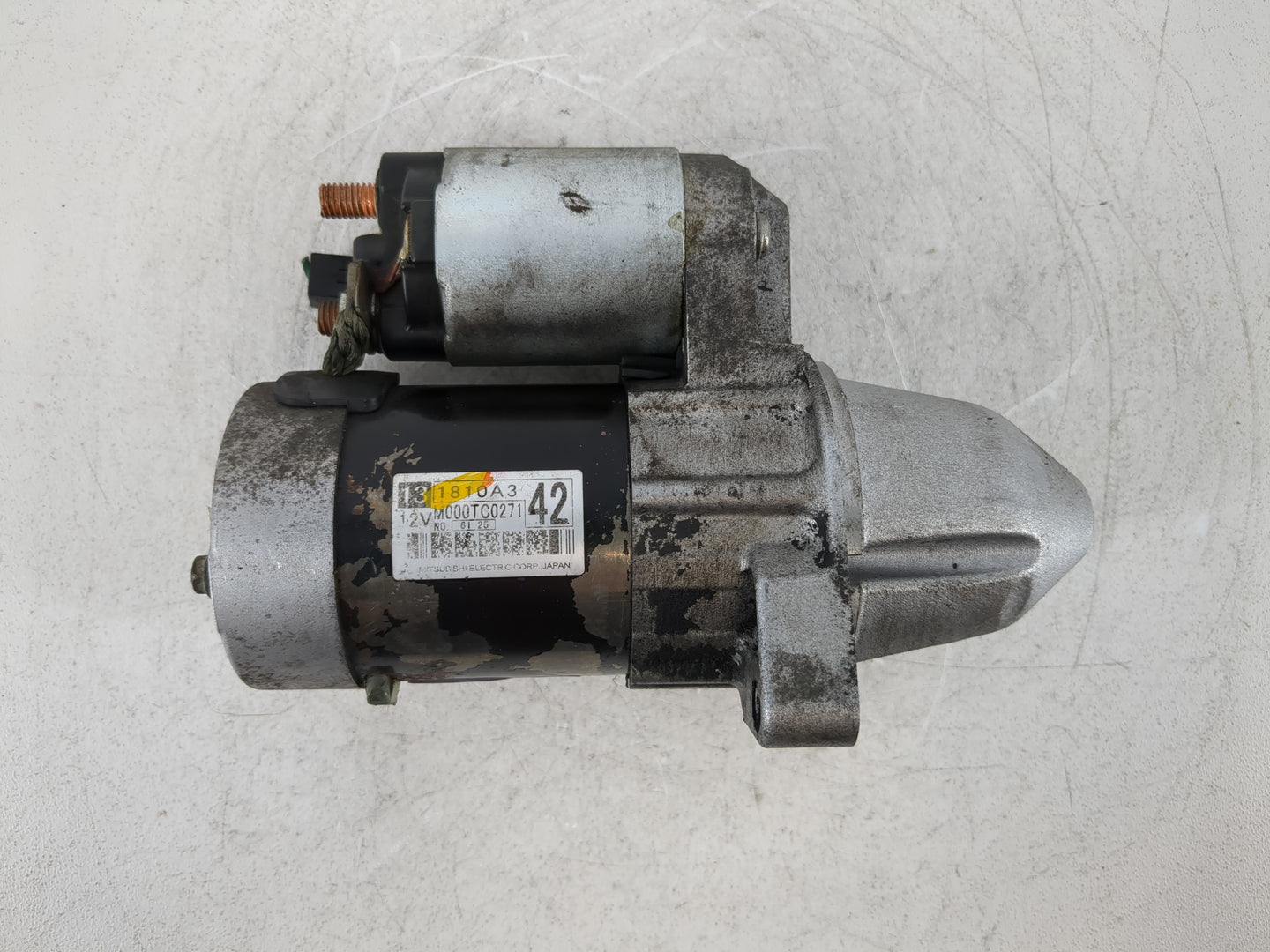 2016-2017 Mitsubishi Lancer Car Starter Motor Solenoid OEM P/N:131810A3 Fits Fits 2016 2017 OEM Used Auto Parts - Oemusedaut
