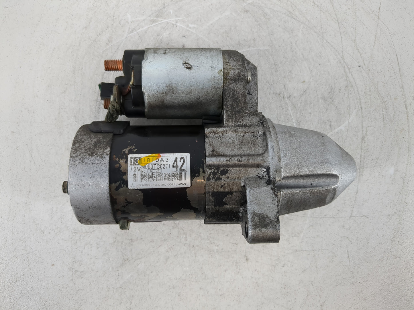 2016-2017 Mitsubishi Lancer Car Starter Motor Solenoid OEM P/N:131810A3 Fits Fits 2016 2017 OEM Used Auto Parts - Oemusedaut