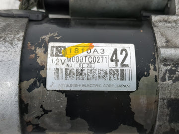 2016-2017 Mitsubishi Lancer Car Starter Motor Solenoid OEM P/N:131810A3 Fits Fits 2016 2017 OEM Used Auto Parts