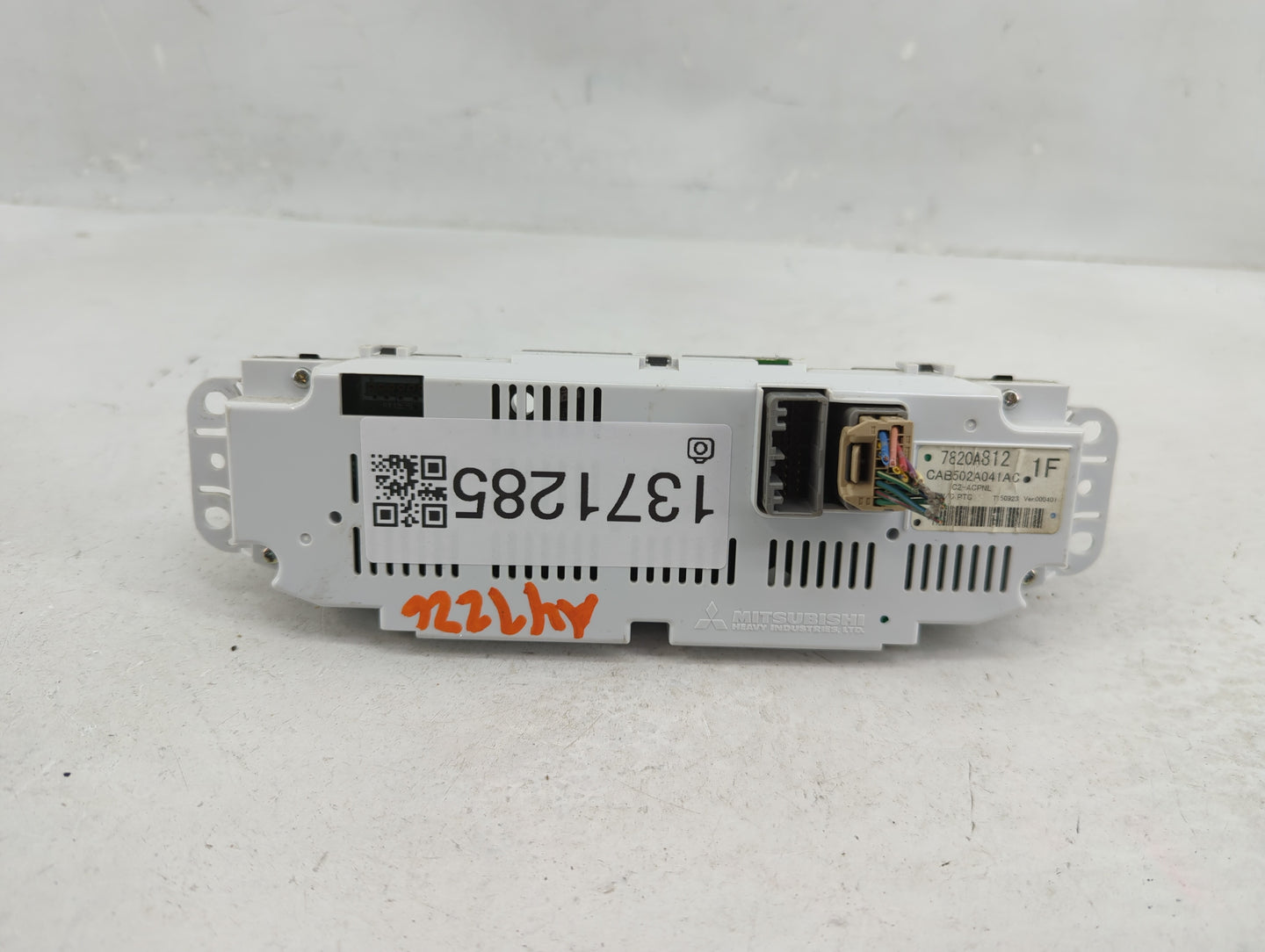 2015-2016 Mitsubishi Lancer Climate Control Module Temperature AC/Heater Replacement P/N:7820A812 Fits Fits 2014 2015 2016 O