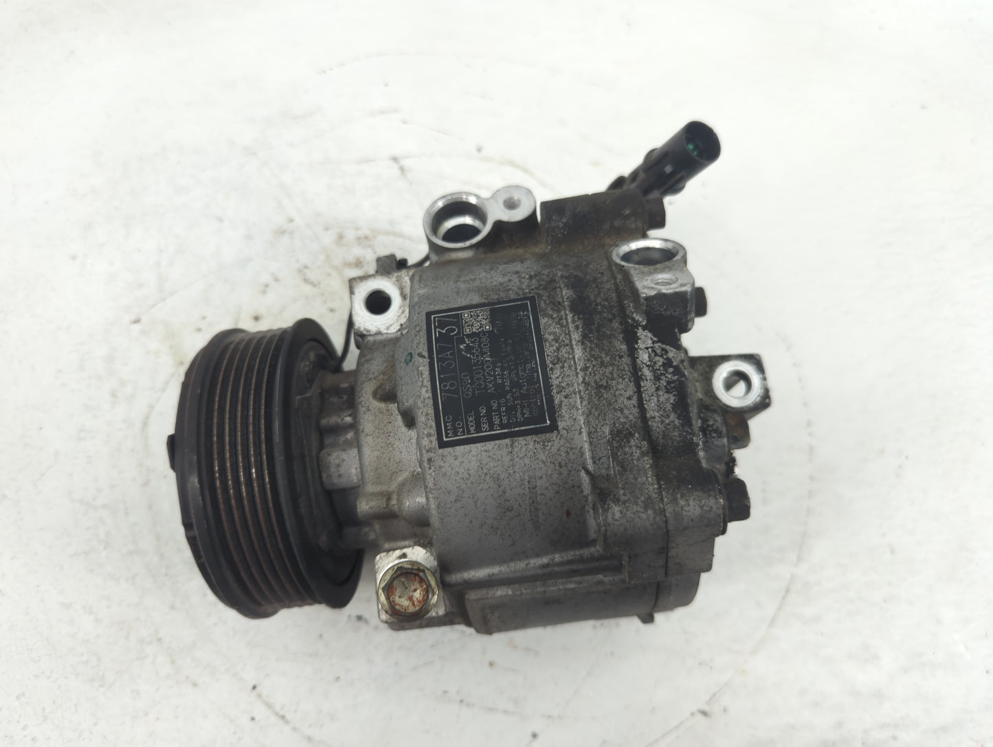 2015-2017 Mitsubishi Lancer Air Conditioning A/c Ac Compressor Oem - Oemusedautoparts1.com