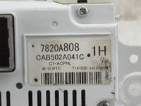 2015-2016 Mitsubishi Lancer Climate Control Module Temperature AC/Heater Replacement P/N:7820A808 CAB502A041C Fits OEM Used 