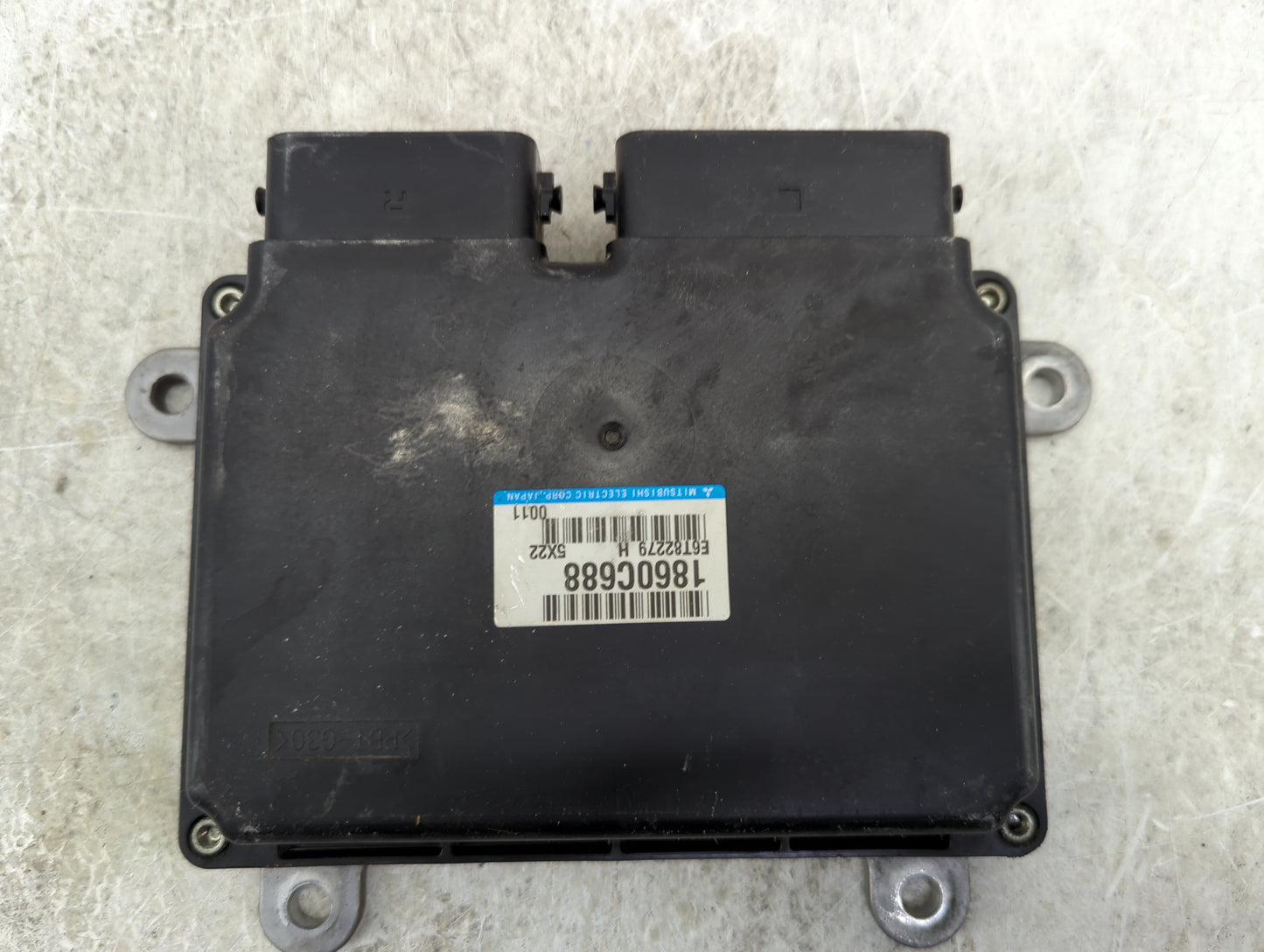 2016-2017 Mitsubishi Lancer PCM Engine Control Computer ECU ECM PCU OEM P/N:1860C688 E6T822279 Fits Fits 2016 2017 OEM Used 
