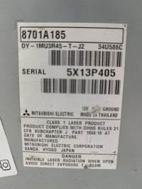 2015-2017 Mitsubishi Lancer Radio AM FM Cd Player Receiver Replacement P/N:8701A185 DY-1MU3R45-T-J2 Fits Fits 2015 2016 2017