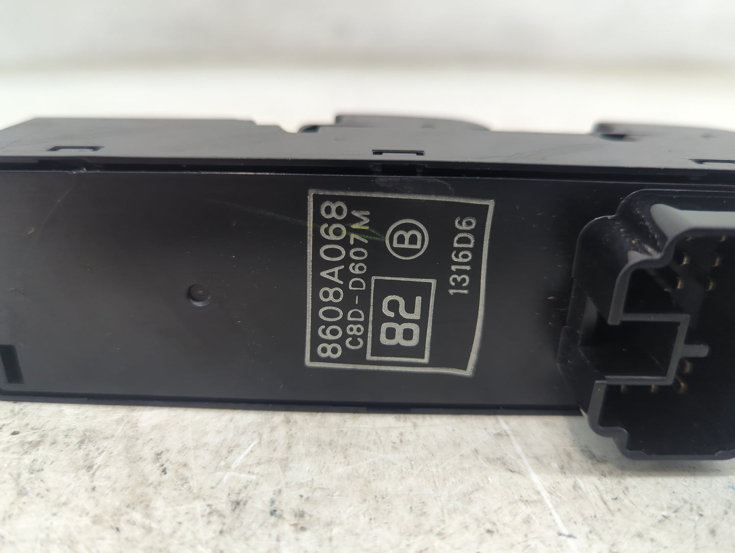 2007-2017 Mitsubishi Lancer Master Power Window Switch Replacement Driver Side Left P/N:8608A068 C8D-D607M Fits OEM Used Aut