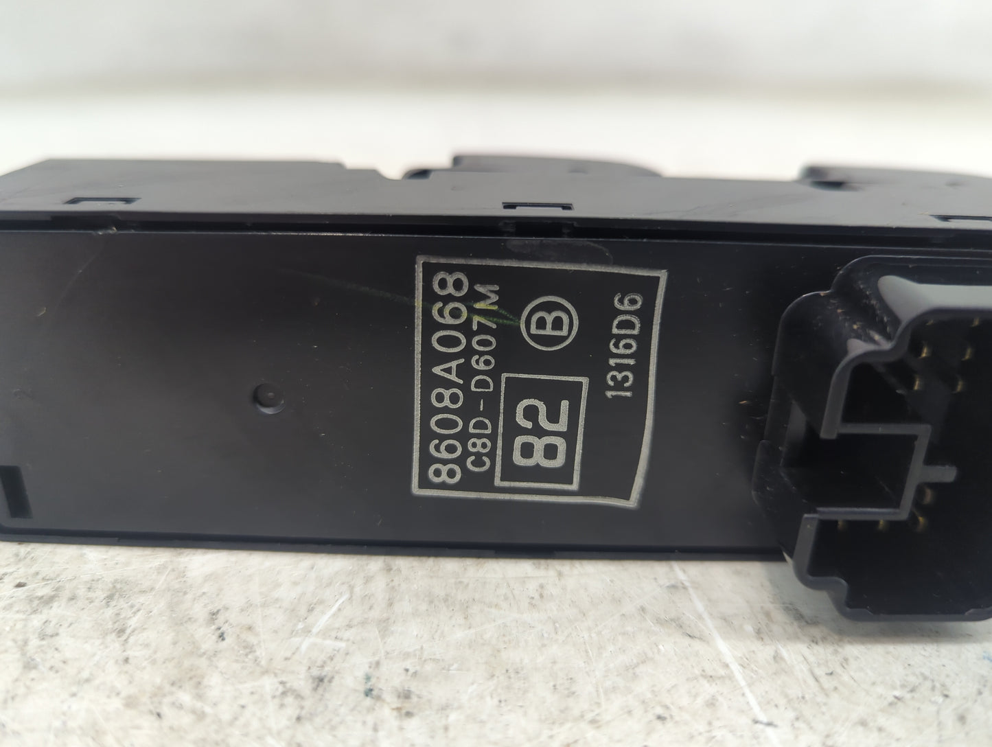 2007-2017 Mitsubishi Lancer Master Power Window Switch Replacement Driver Side Left P/N:8608A068 C8D-D607M Fits OEM Used Aut
