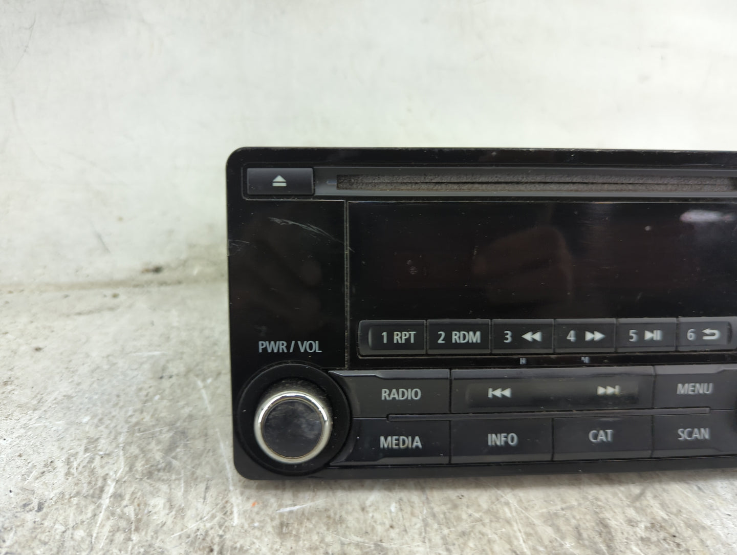 2016 Mitsubishi Lancer Radio AM FM Cd Player Receiver Replacement P/N:8701A185 DY-1MU3R45-T-J2 Fits OEM Used Auto Parts - Oe