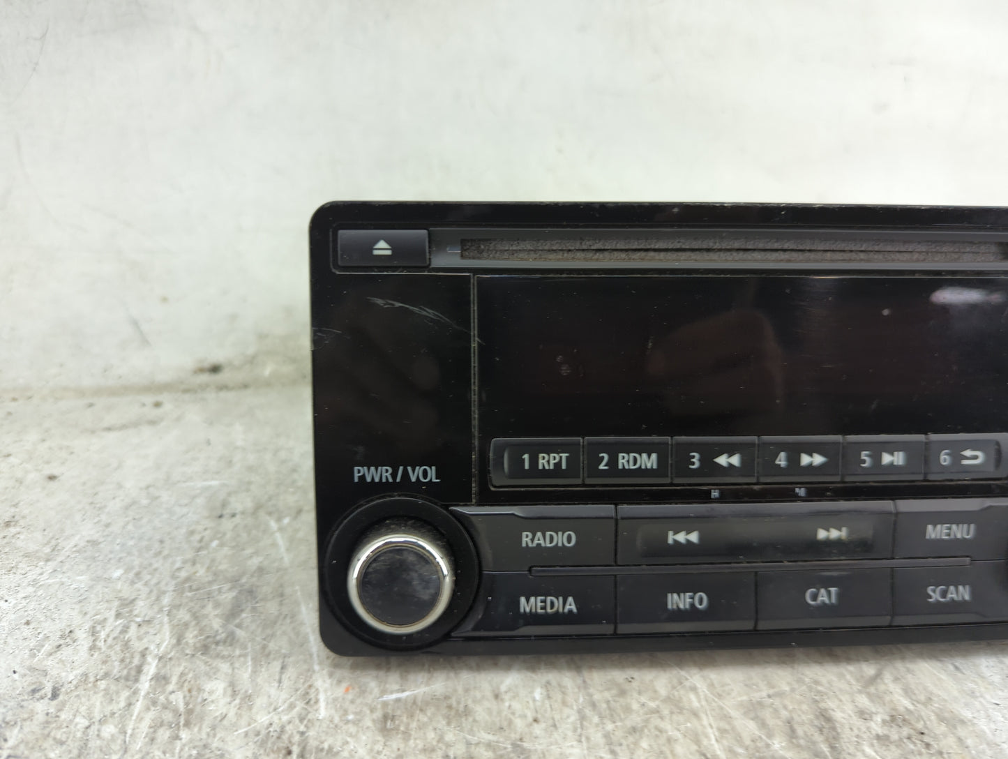 2016 Mitsubishi Lancer Radio AM FM Cd Player Receiver Replacement P/N:8701A185 DY-1MU3R45-T-J2 Fits OEM Used Auto Parts - Oe