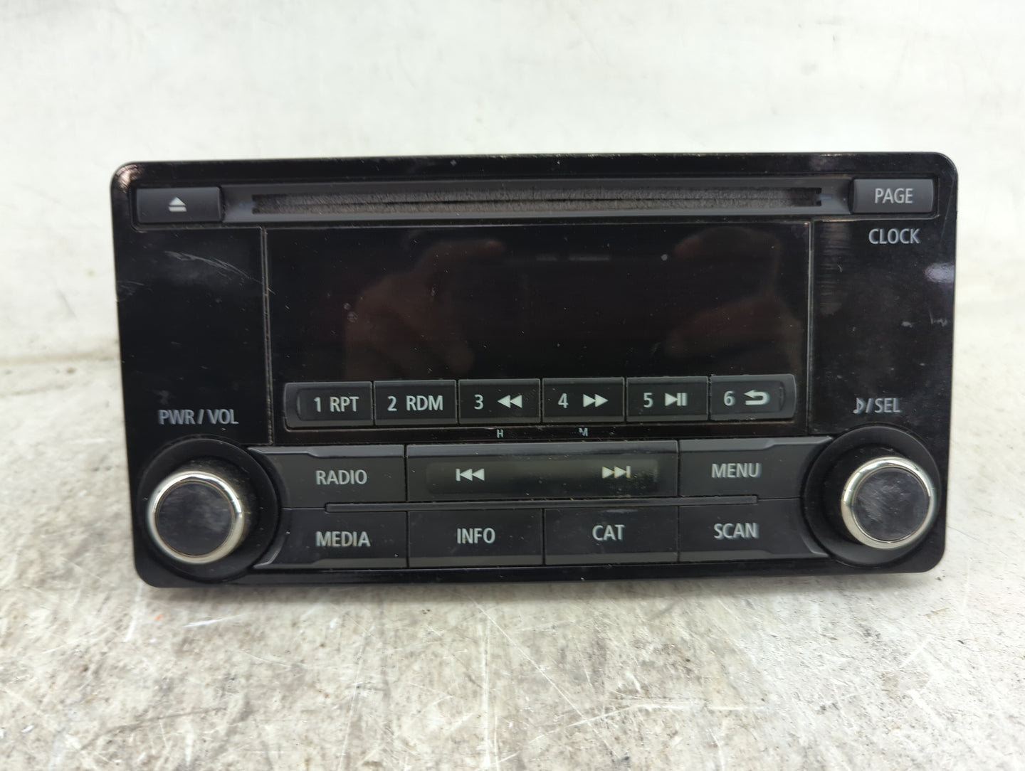 2016 Mitsubishi Lancer Radio AM FM Cd Player Receiver Replacement P/N:8701A185 DY-1MU3R45-T-J2 Fits OEM Used Auto Parts - Oe