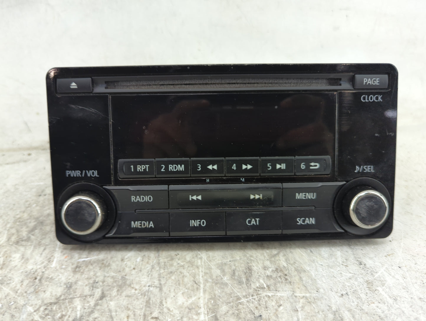 2016 Mitsubishi Lancer Radio AM FM Cd Player Receiver Replacement P/N:8701A185 DY-1MU3R45-T-J2 Fits OEM Used Auto Parts - Oe