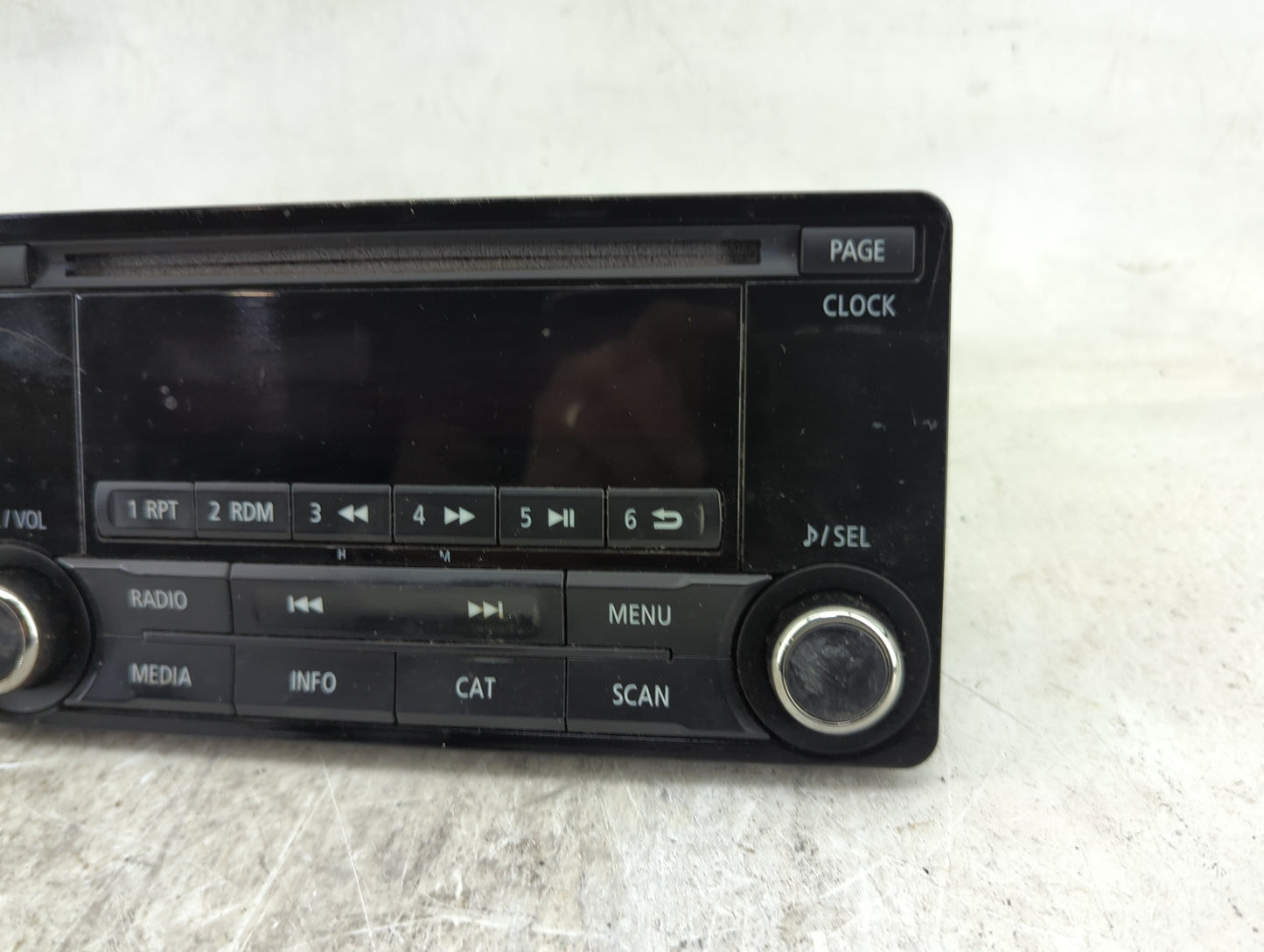 2016 Mitsubishi Lancer Radio AM FM Cd Player Receiver Replacement P/N:8701A185 DY-1MU3R45-T-J2 Fits OEM Used Auto Parts - Oe