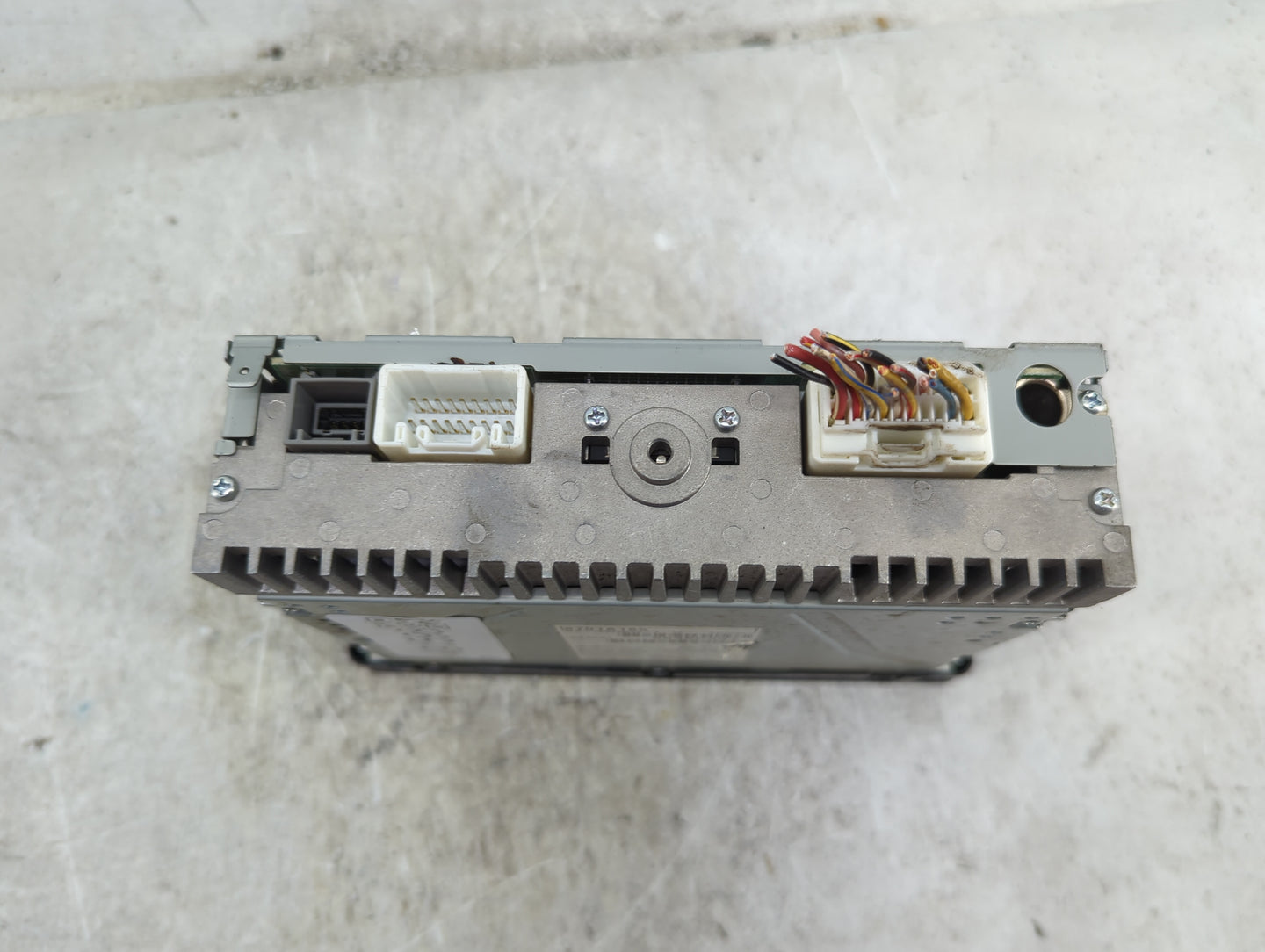 2016 Mitsubishi Lancer Radio AM FM Cd Player Receiver Replacement P/N:8701A185 DY-1MU3R45-T-J2 Fits OEM Used Auto Parts - Oe