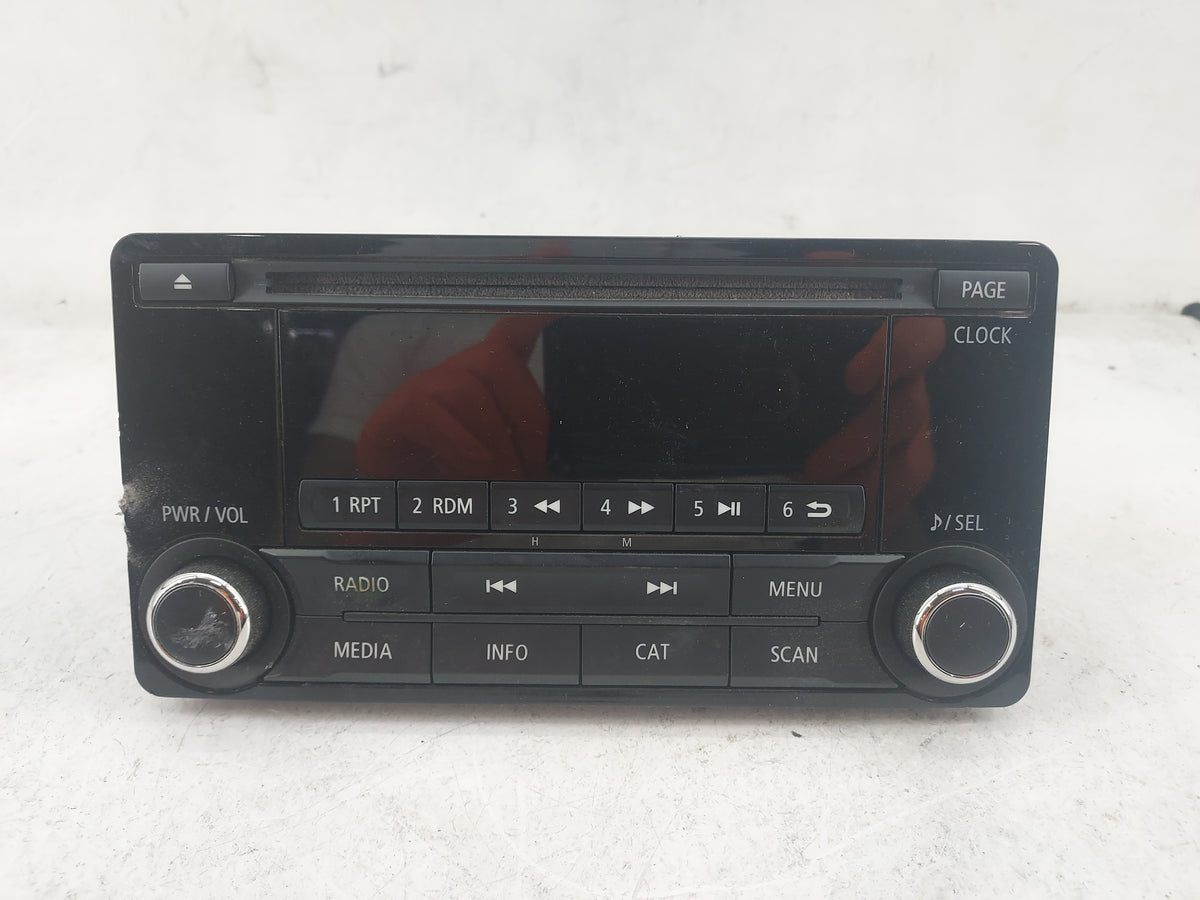 2016 Mitsubishi Lancer Radio AM FM Cd Player Receiver Replacement P/N:8701A185 DY-1MU3R45-T-J2 Fits OEM Used Auto Parts - Oe