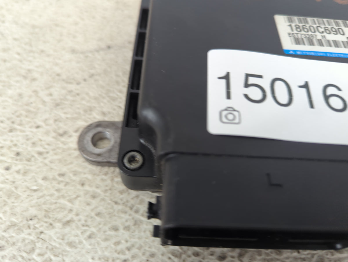 2016 Mitsubishi Lancer PCM Engine Control Computer ECU ECM PCU OEM P/N:1860C690 E6T73397 Fits OEM Used Auto Parts - Oemuseda